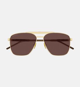 نظارة شمسية مستوحاة بنمط طيار بعدسات داكنة 58
