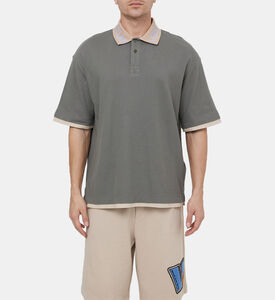 Logo Cotton Piquet Polo Shirt