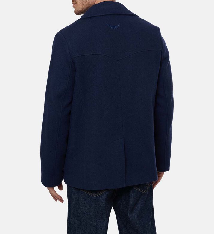 Zadig et Voltaire Double-breasted Closure Coat, Model View