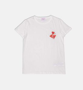 Embroidered Short-sleeve T-shirt