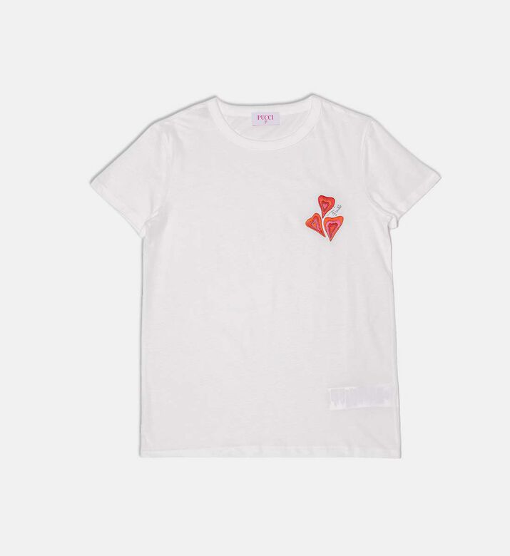 Embroidered Short-sleeve T-shirt