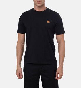 Maison Kitsune Classic Fox-embroidery Regular-fit T-shirt, Black, Xl, Model View