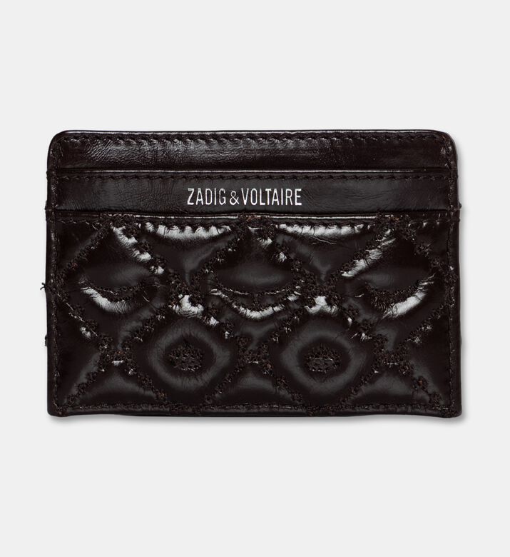 Zadig et Voltaire Monogram Quilted Wallet, Packshot View