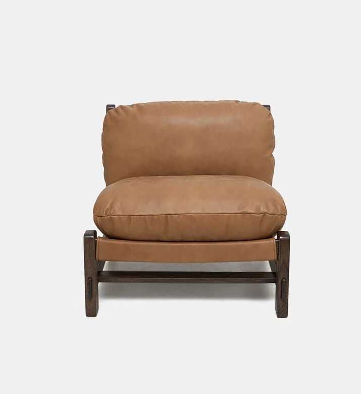 PH Collection Brazil Contemporary Leather Chair, Packshot View