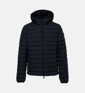 Save the Duck Puffy Long-sleeve Hooded Jacket, Black, Xl, Packshot View