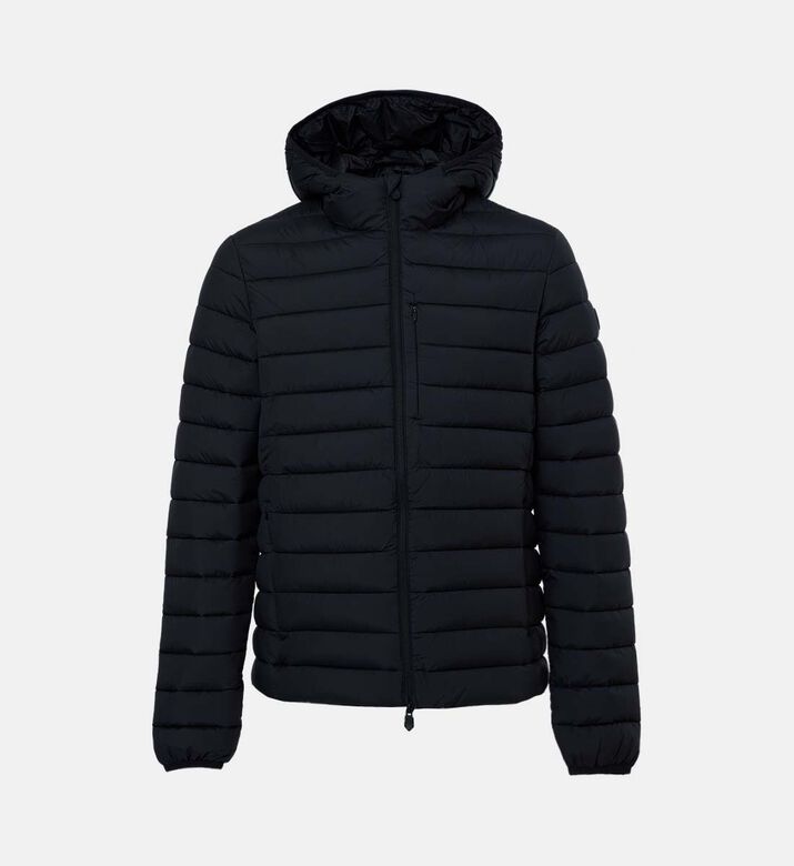 Save the Duck Puffy Long-sleeve Hooded Jacket, Black, Xl, Packshot View