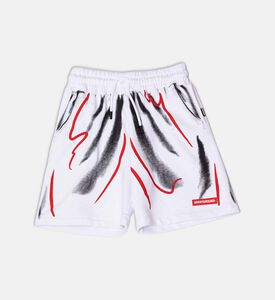 Black Shadows Printed Shorts