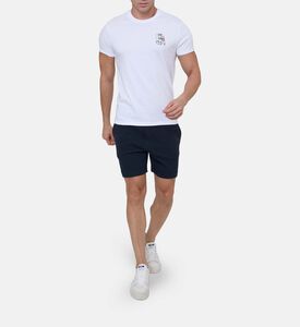 Embroidered Short-sleeve Regular-fit T-shirt