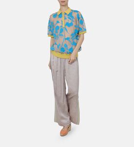 Sharita All-over Print Polo Shirt