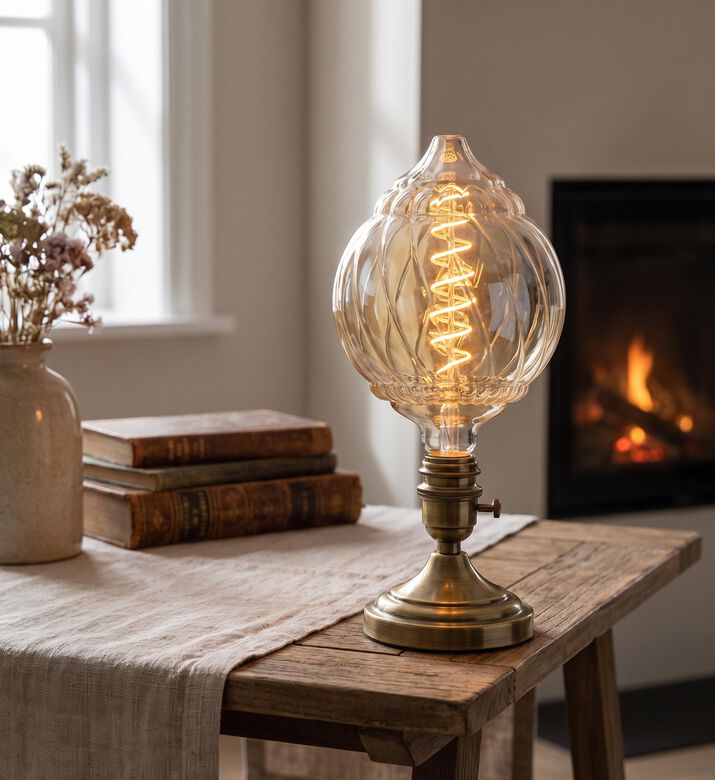 Light and Living Baroque Globe Dimmable Led Bulb, Packshot View