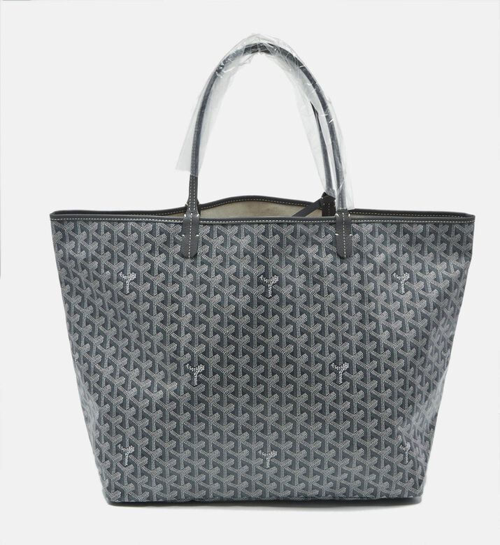 Goyard Preowned Goyard Grey Goyardine Coated Canvas Gm Tote, Packshot View