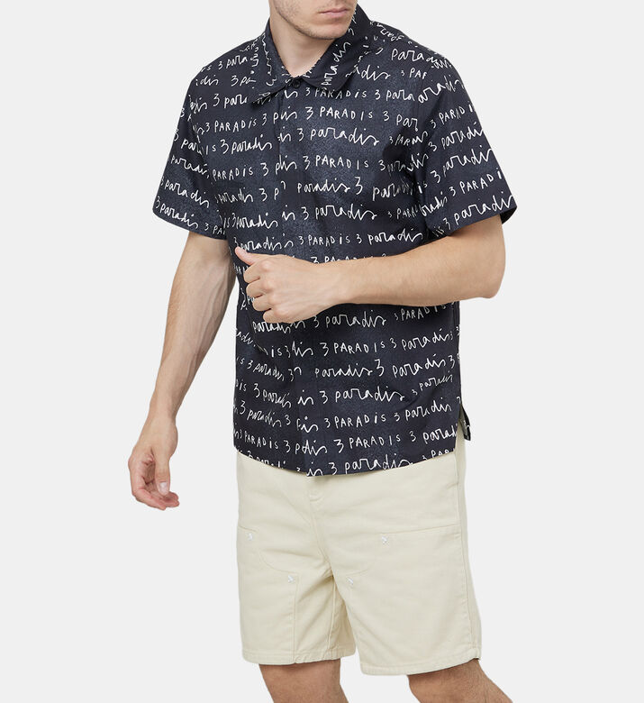 Edgar Plans Cotton Logo-print Shirt Edgar Plans Cotton Logo-print Shirt