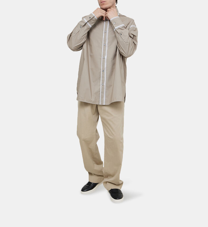 قميص بوبلين قطن