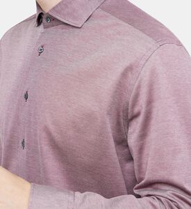 قميص قطن بياقة منتشرة