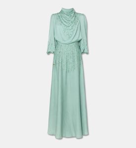 Suzy Matar Embellished High-neck Maxi Dress, Packshot View