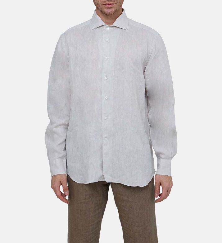 Linen Button-down Shirt