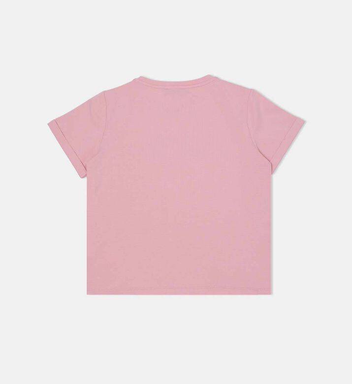 تيشيرت جيرسيه مطاطي منقوش بشعار