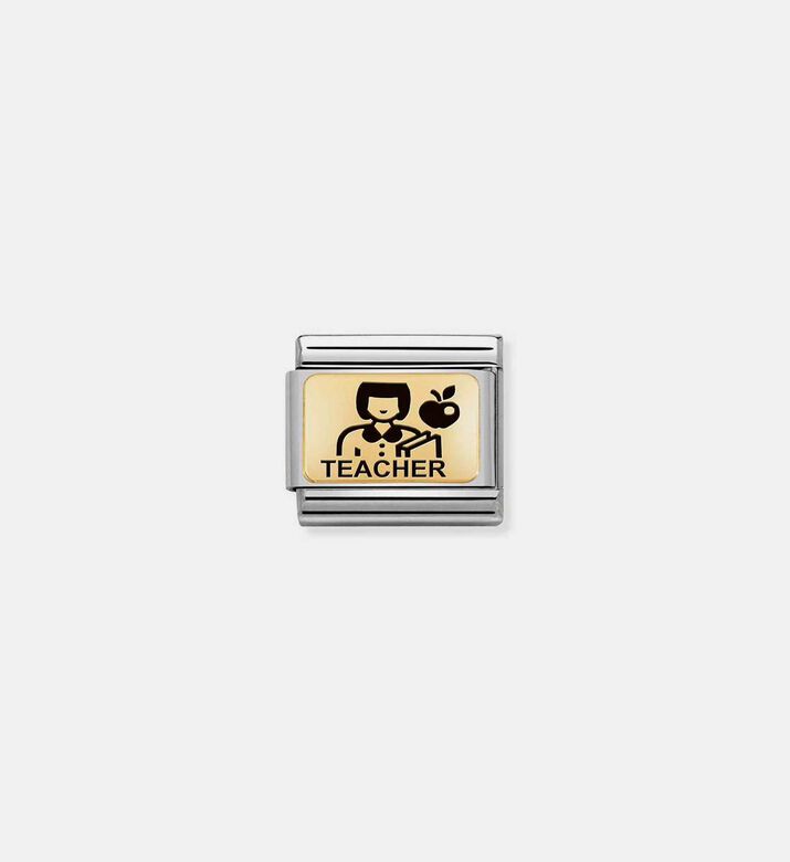 Composable Classic 18k Gold Teacher Plate