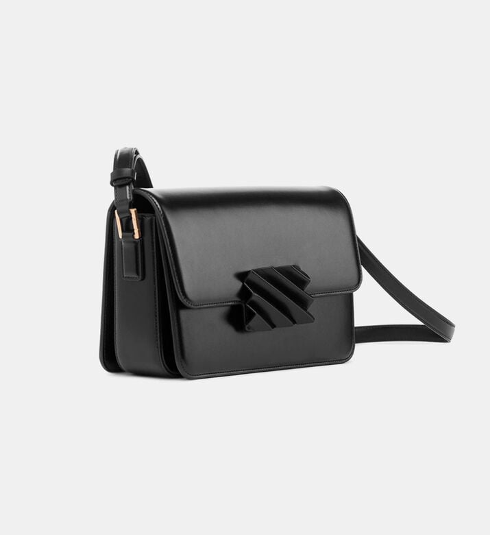 Brick Flap Crossbody Bag