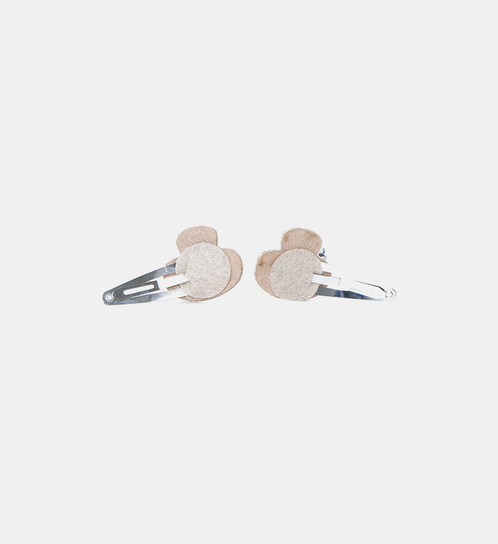 Mushroom Hair Clips Set