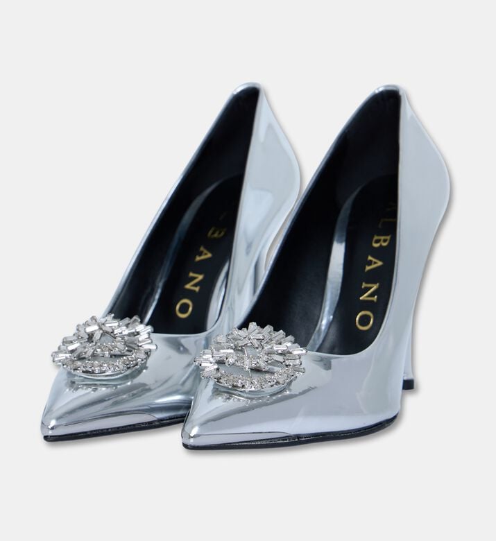 Albano Shoes Specchio, Silver, Eu-41, Packshot View