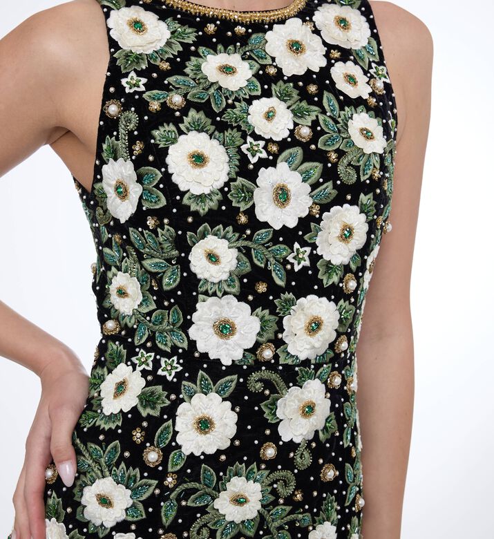 Alice and Olivia Dress Lindsey, Model View