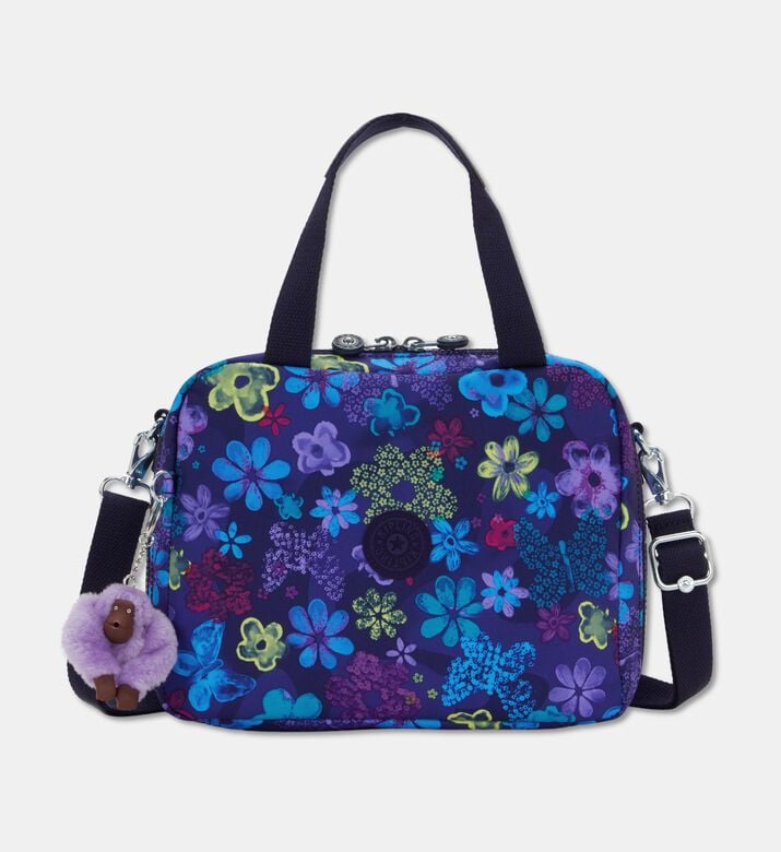 Kipling Lunch Bag Miyo Dark Flwr Stamp, Packshot View