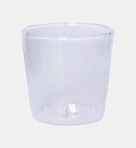 طقم أكواب مياه زجاجية شفافة