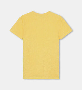 فستان بلوغو متداخل بقماش تيري