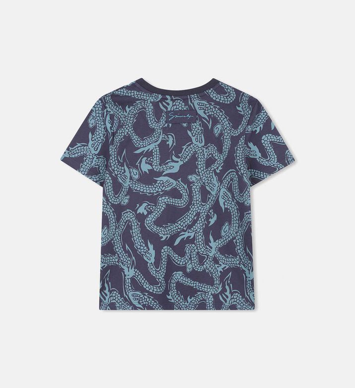 Dragon-print Short-sleeve T-shirt Dragon-print Short-sleeve T-shirt