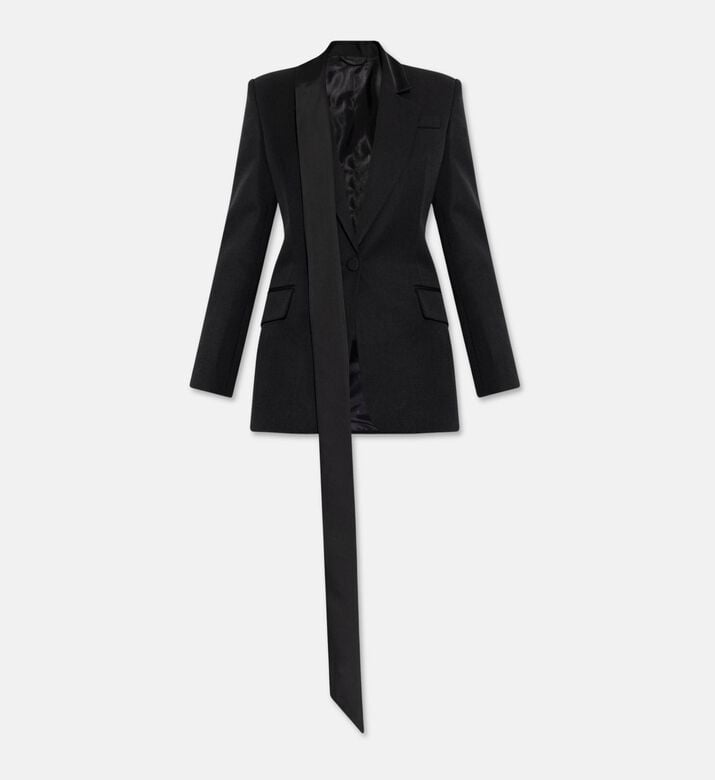 The Attico Long-sleeve Side-detail Jacket, Packshot View