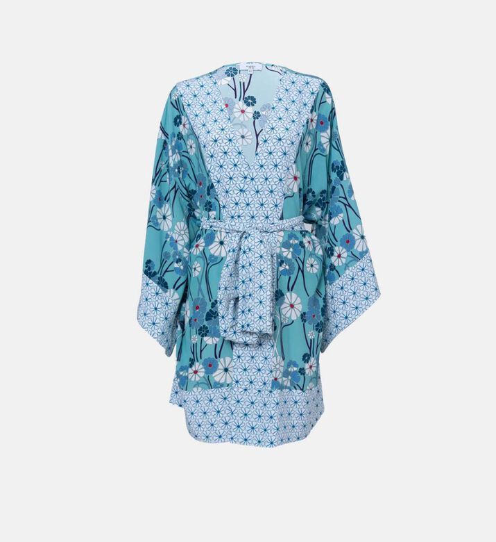 Osaka Floral-print Kimono