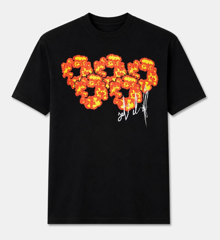 Denim Tear Floral-print Crewneck T-shirt, Packshot View