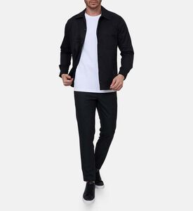 تيشيرت قطن عضوي بطبعة شعار