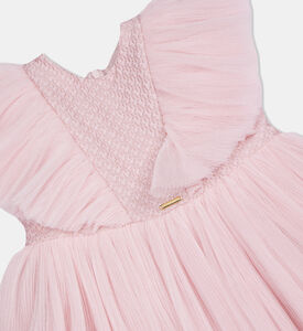 Junior Girl Embossed Tulle Dress Junior Girl Embossed Tulle Dress