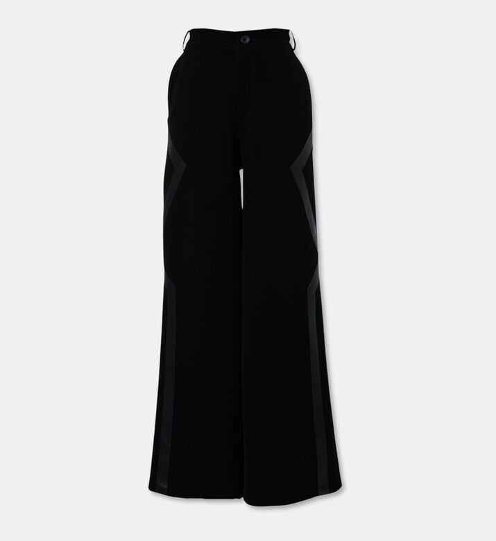 Arad Ghaderian Patchwork-techniques Wide-leg Pants, Packshot View