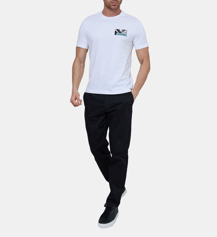 Cotton Back Logo Graphic T-shirt