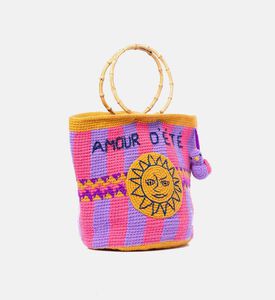 Sunshine Crochet Tote Bag