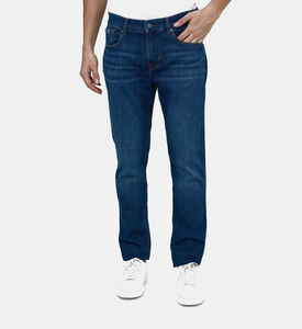 بنطال جينز سليمي بخصر متوسط