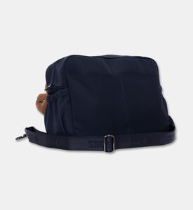Boss Matte Fabric Changing Bag, Navy, Packshot View