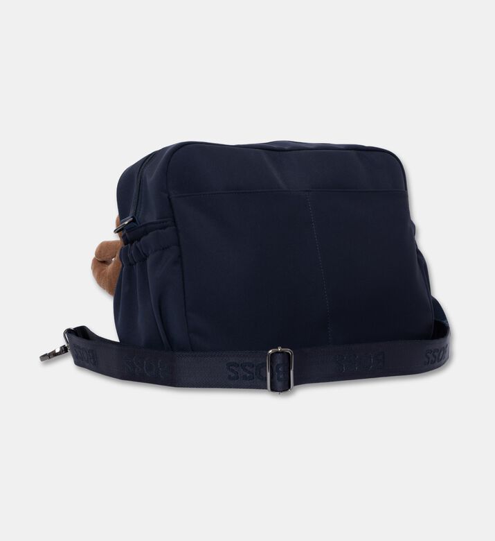 Boss Matte Fabric Changing Bag, Navy, Packshot View