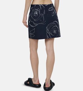 Rose Print Mini Skirt Rose Print Mini Skirt
