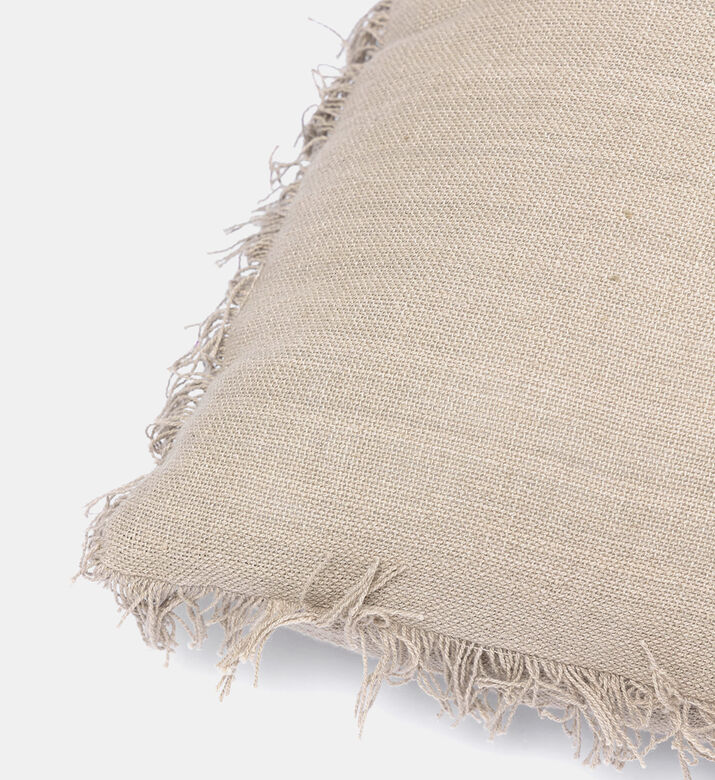 Ganesha Linen-cotton Blend Filled And Vaccumed Cushion