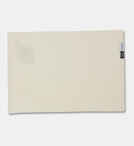 Home Deco and More Leaf Embroidered Table Mat, Packshot View