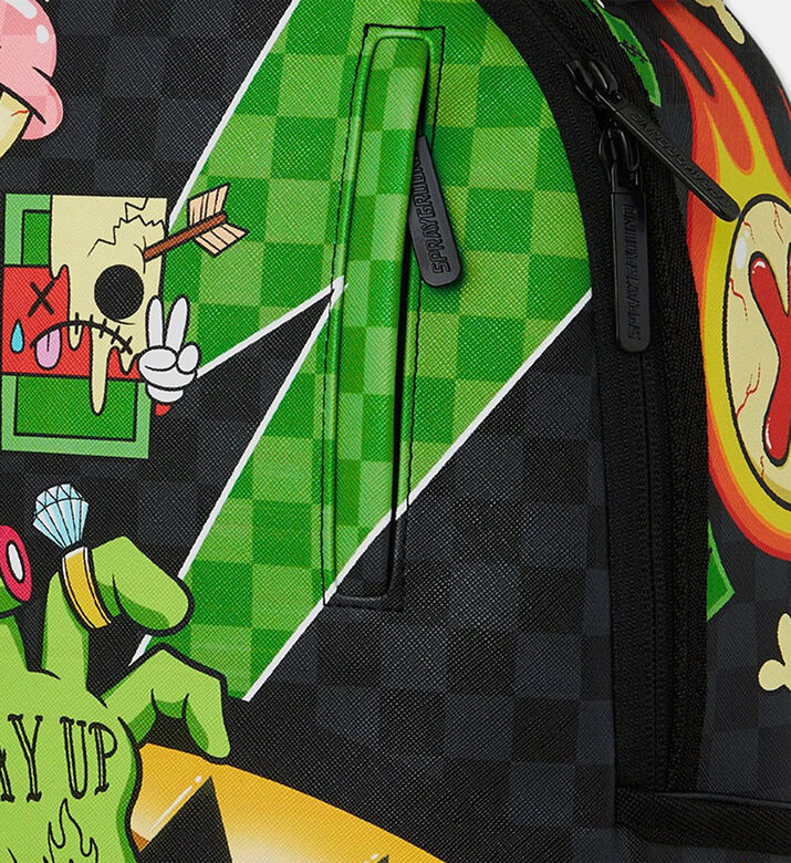 Sprayground Zombie-print Zip Fastening Backpack, Packshot View