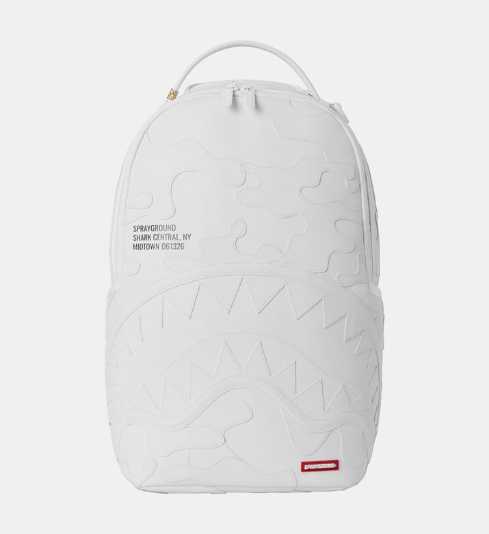 Sprayground Backpack Camo Shark White, Packshot View