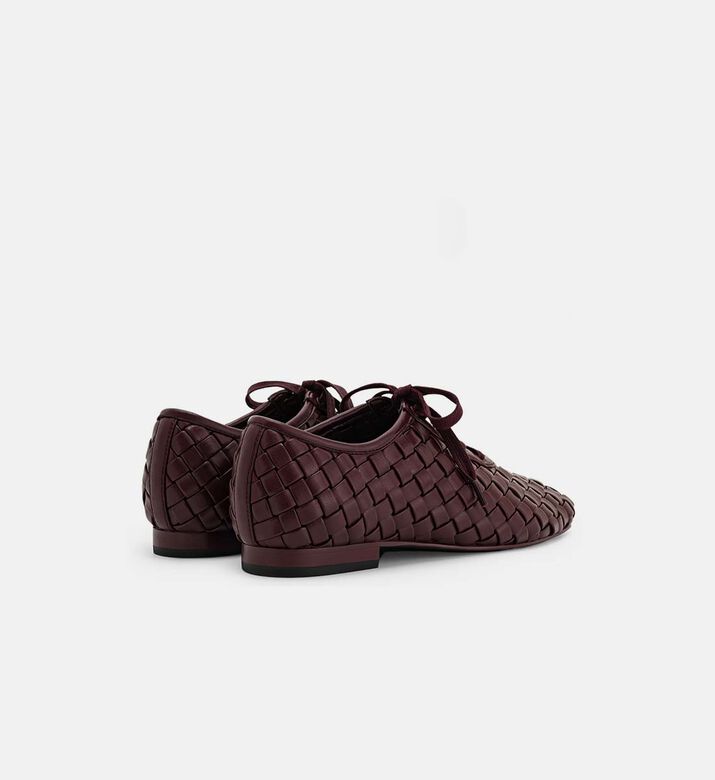 Kayla Weave Strap Flat Shoes