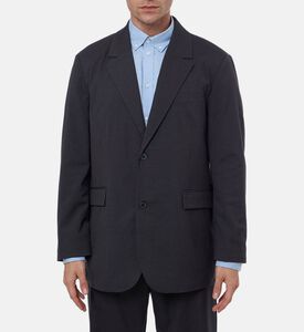Les Deux James Lapel Collar Blazer, Model View