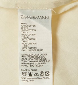 Zimmerman Lace Halliday Mini Dress, Packshot View Zimmerman Lace Halliday Mini Dress, Packshot View