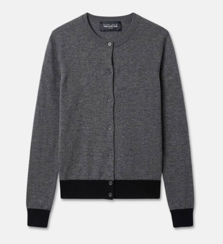 Zadig et Voltaire Card Missya, Grey, L, Packshot View